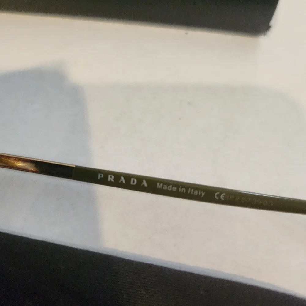 Prada eyeglasses with case
